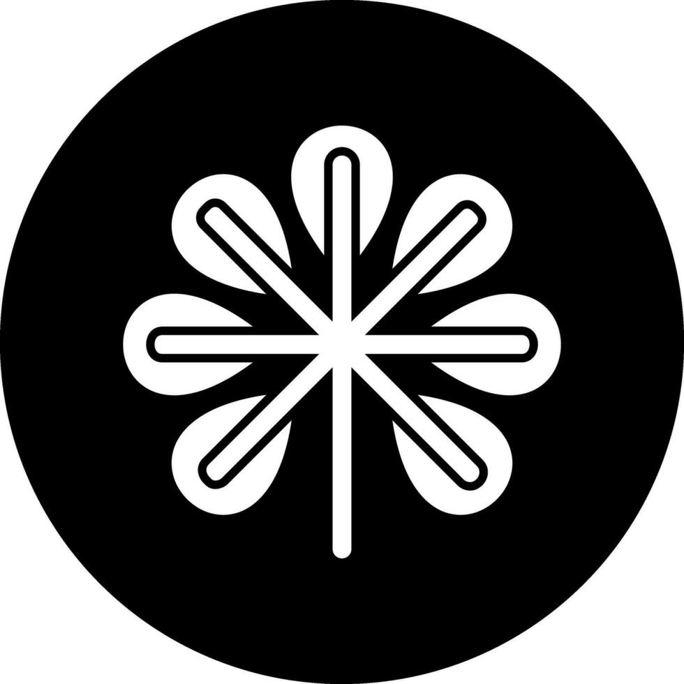 Dwarf Schefflera Vector Icon