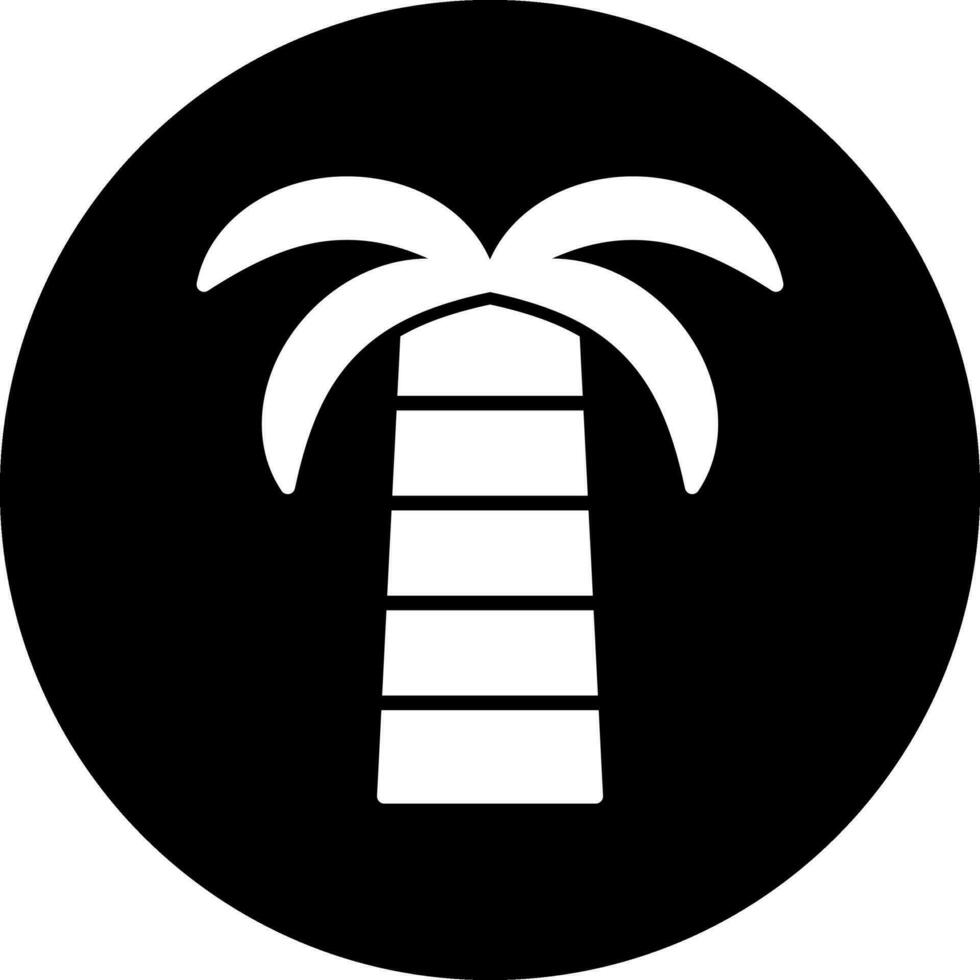 Coconut Palm Vector Icon