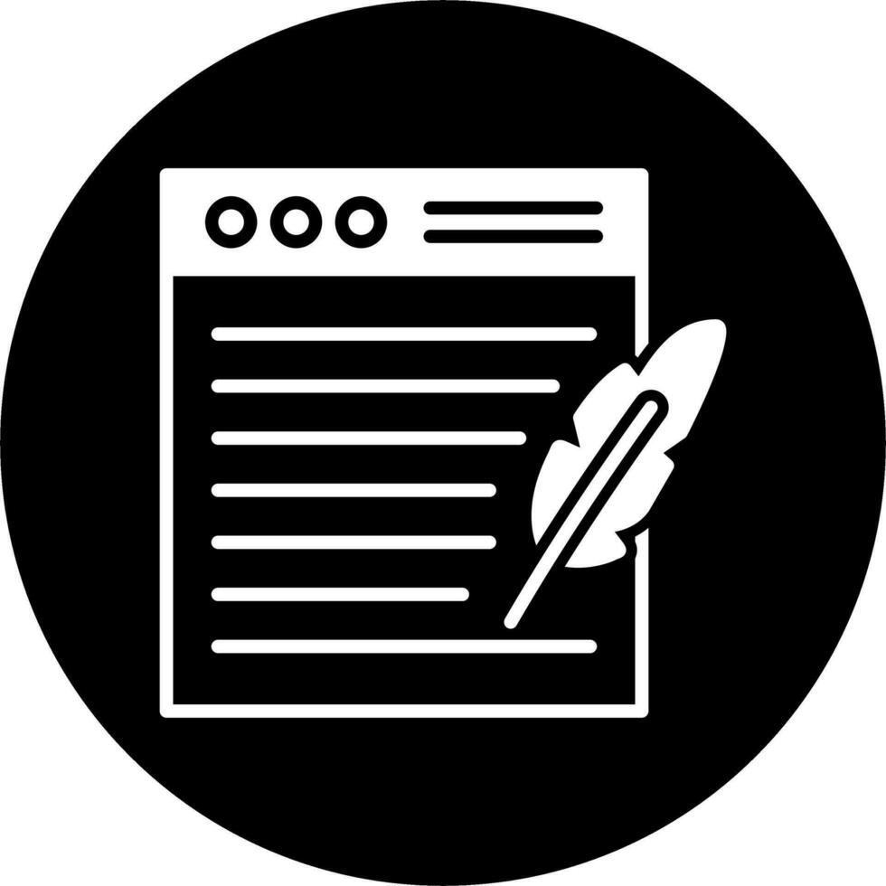 Feather Vector Icon