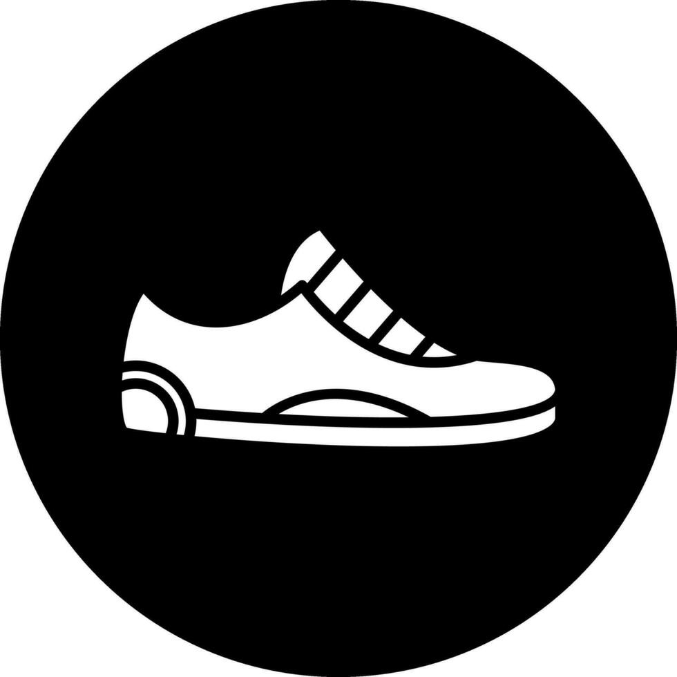 icono de vector de zapatos