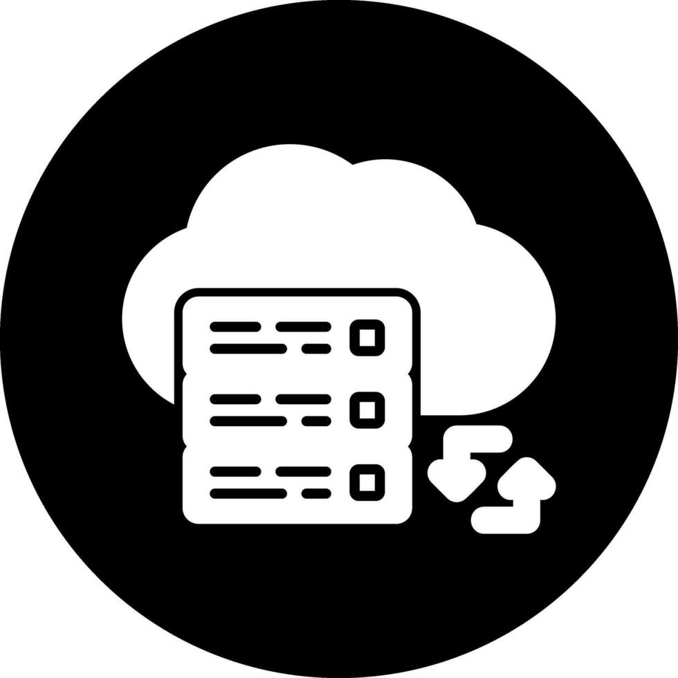 Data Storage Vector Icon