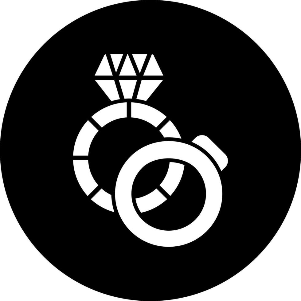 Diamond Ring Vector Icon