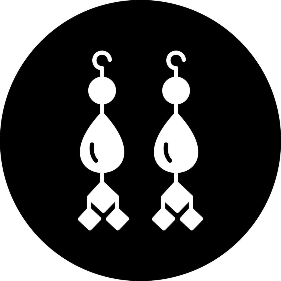 Earrings Vector Icon