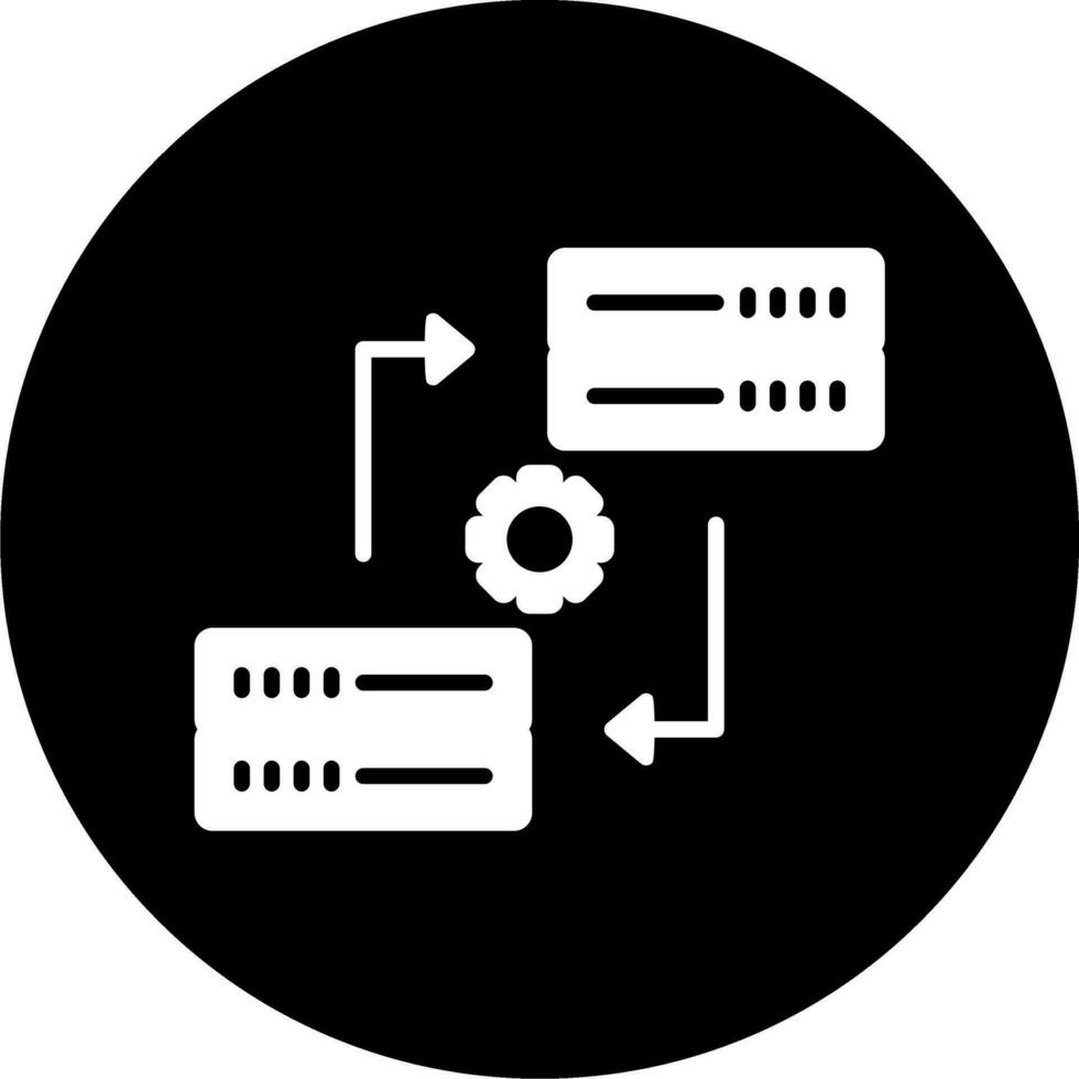 Data Synchronization Vector Icon