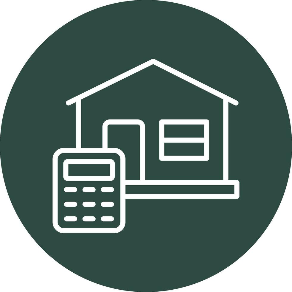 House budget Vector Icon