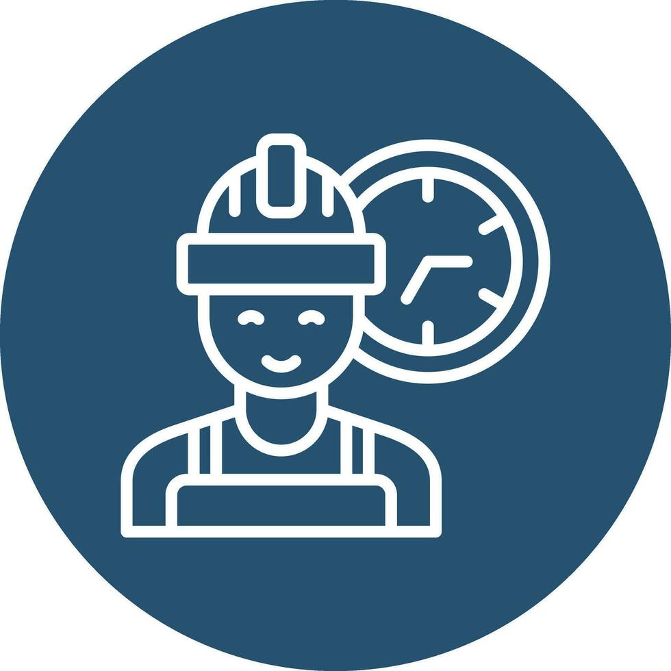 Working Hours Vector Icon