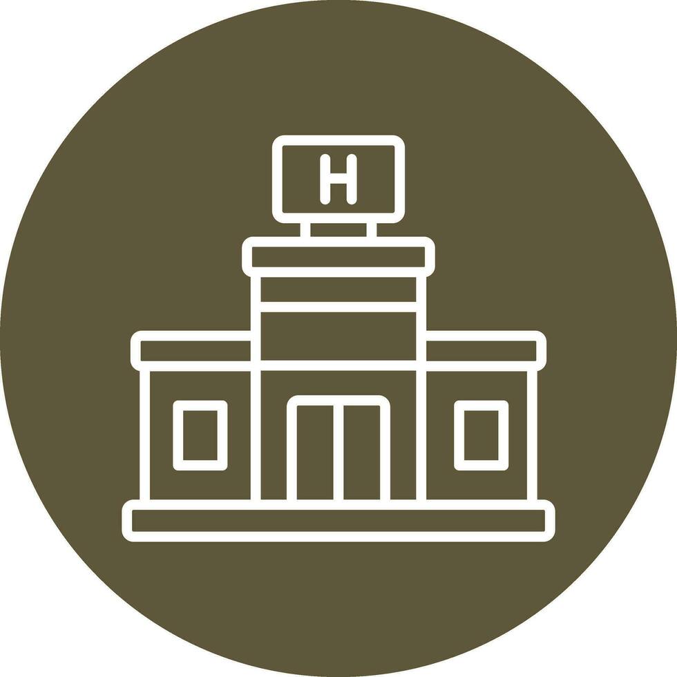 Hospital Vector Icon