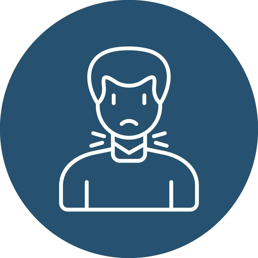 Thyroid Vector Icon