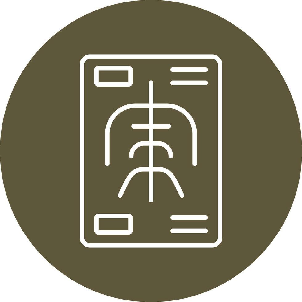X Rays Vector Icon