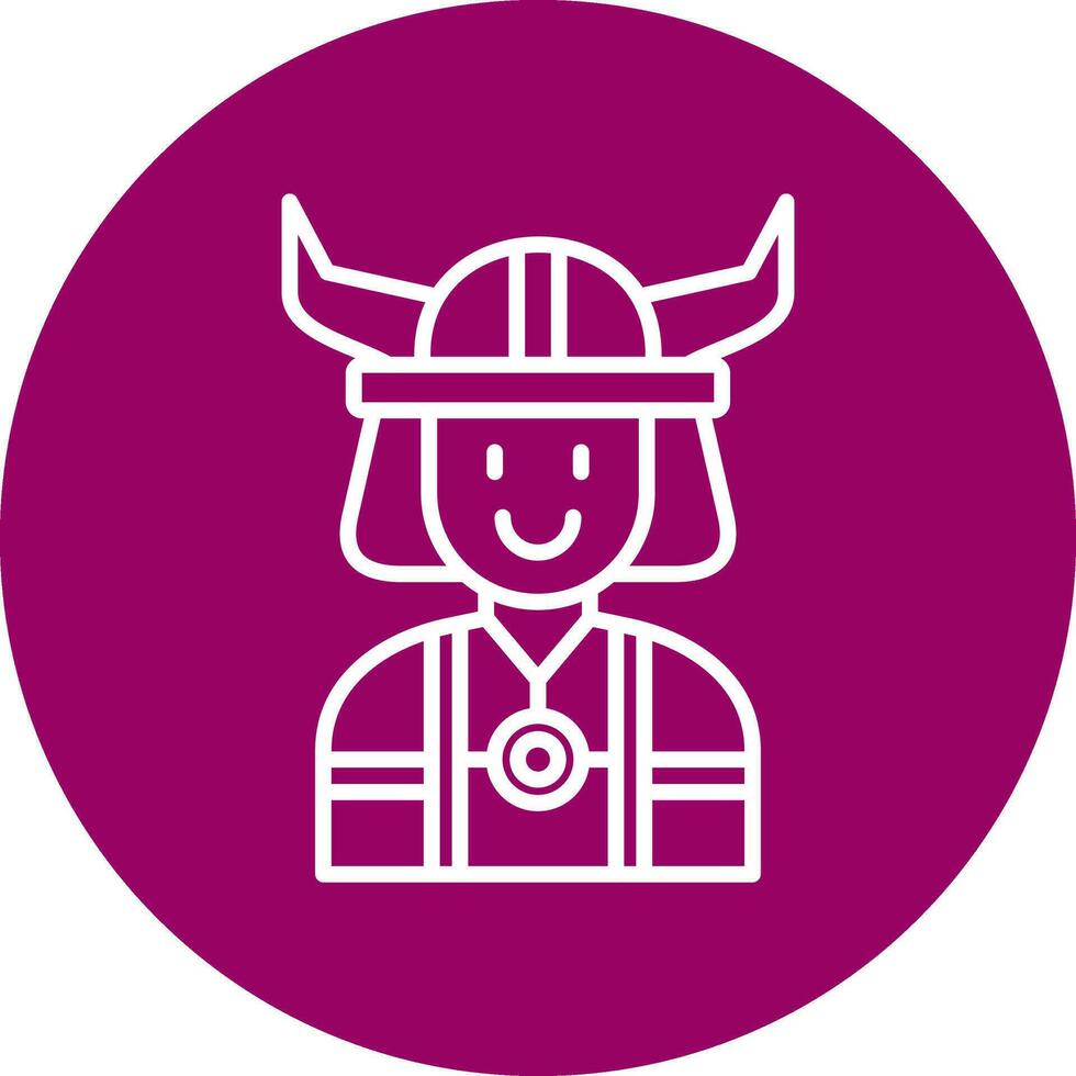 Viking Vector Icon