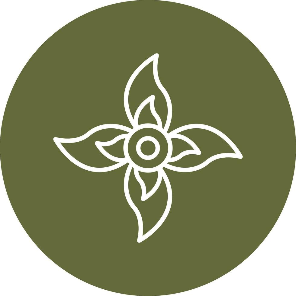 Plumeria Vector Icon