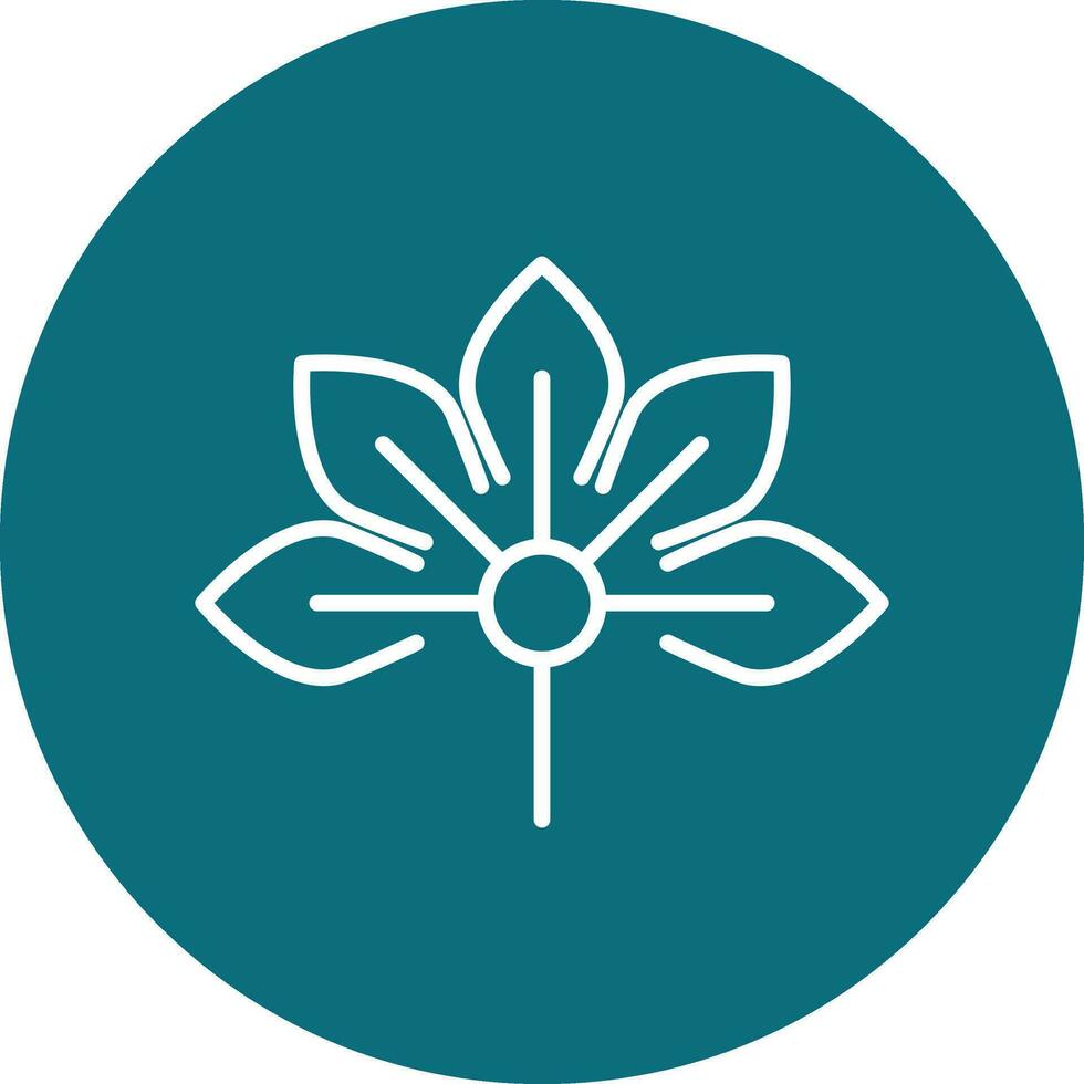 Japanese Aralia Vector Icon