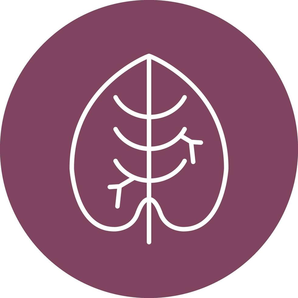 Caladium Vector Icon