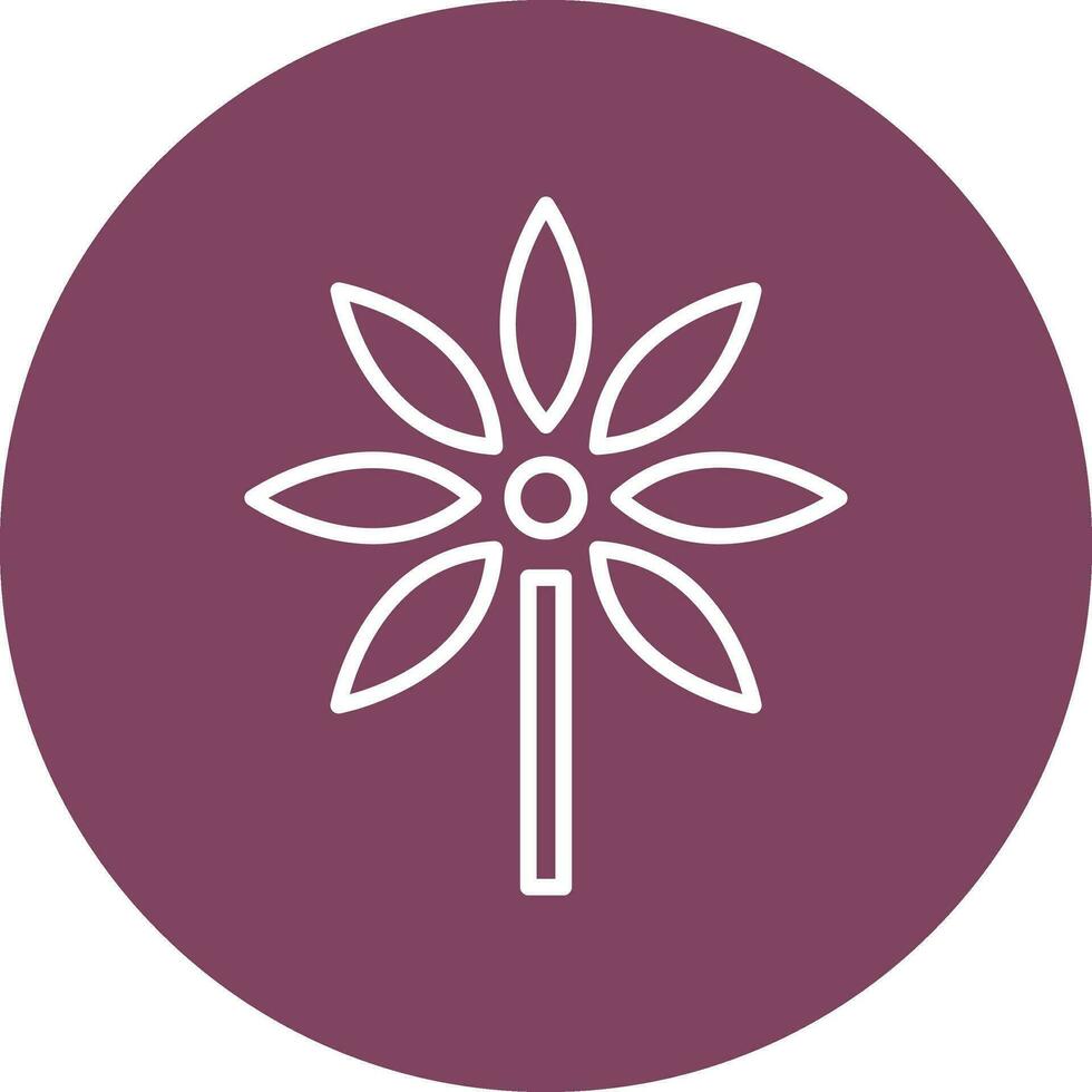 Schefflera Vector Icon