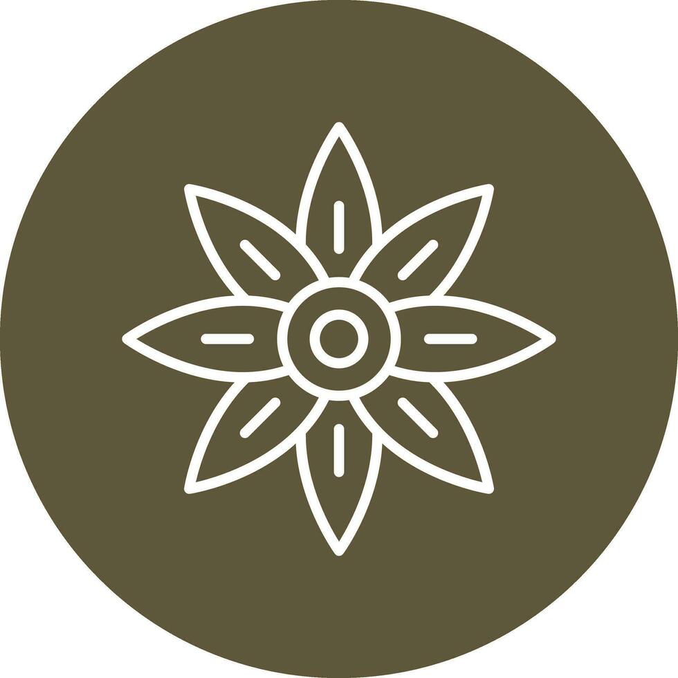 Tiger Lily Vector Icon