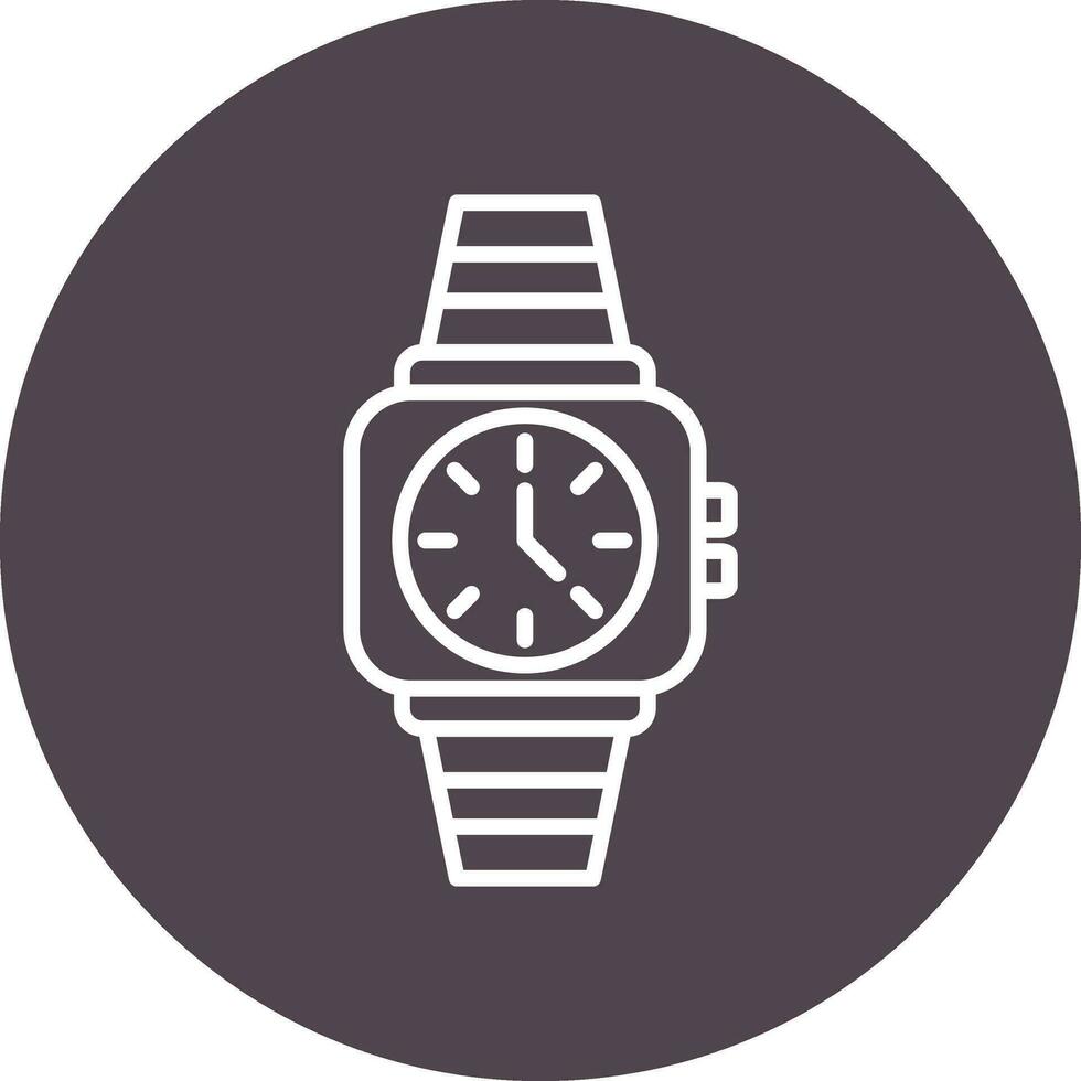 icono de vector de reloj inteligente