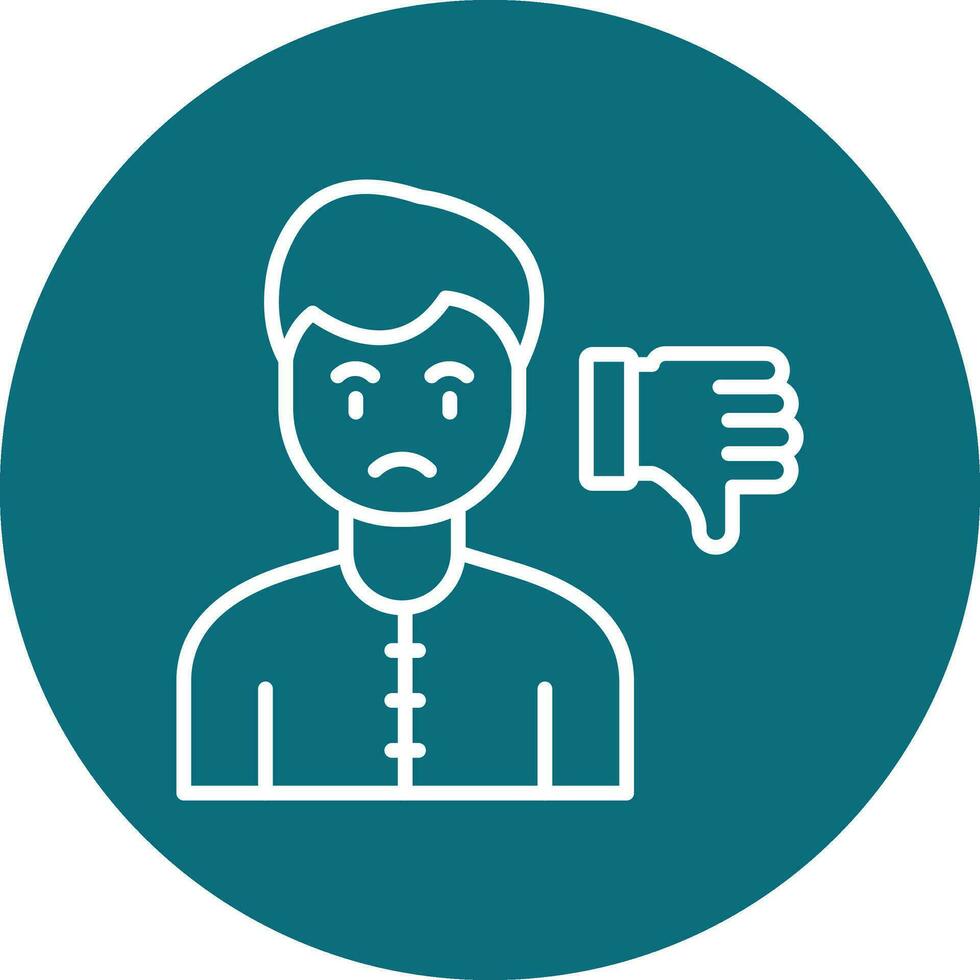 Dissatisfaction Vector Icon