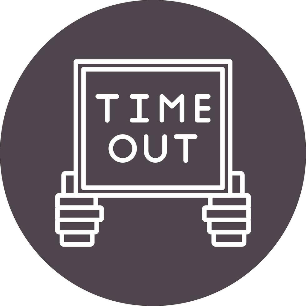 Time Out Vector Icon