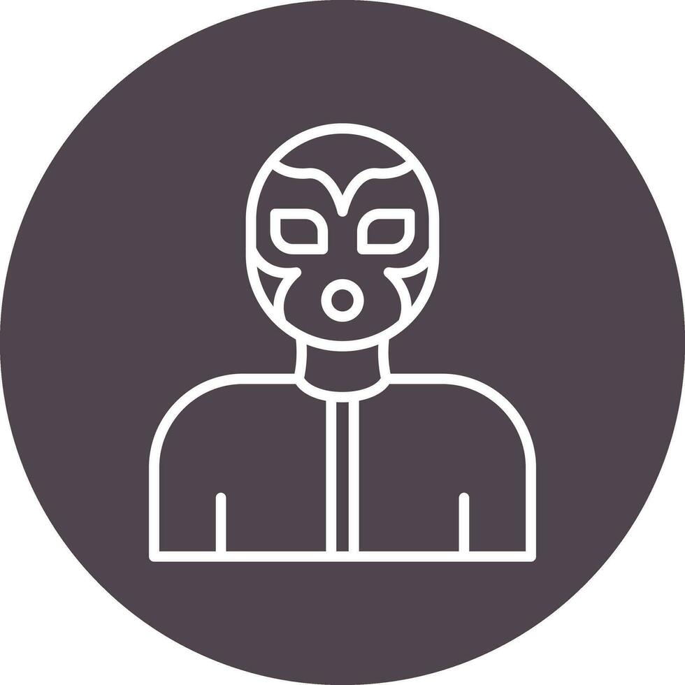 Wrestler Vector Icon