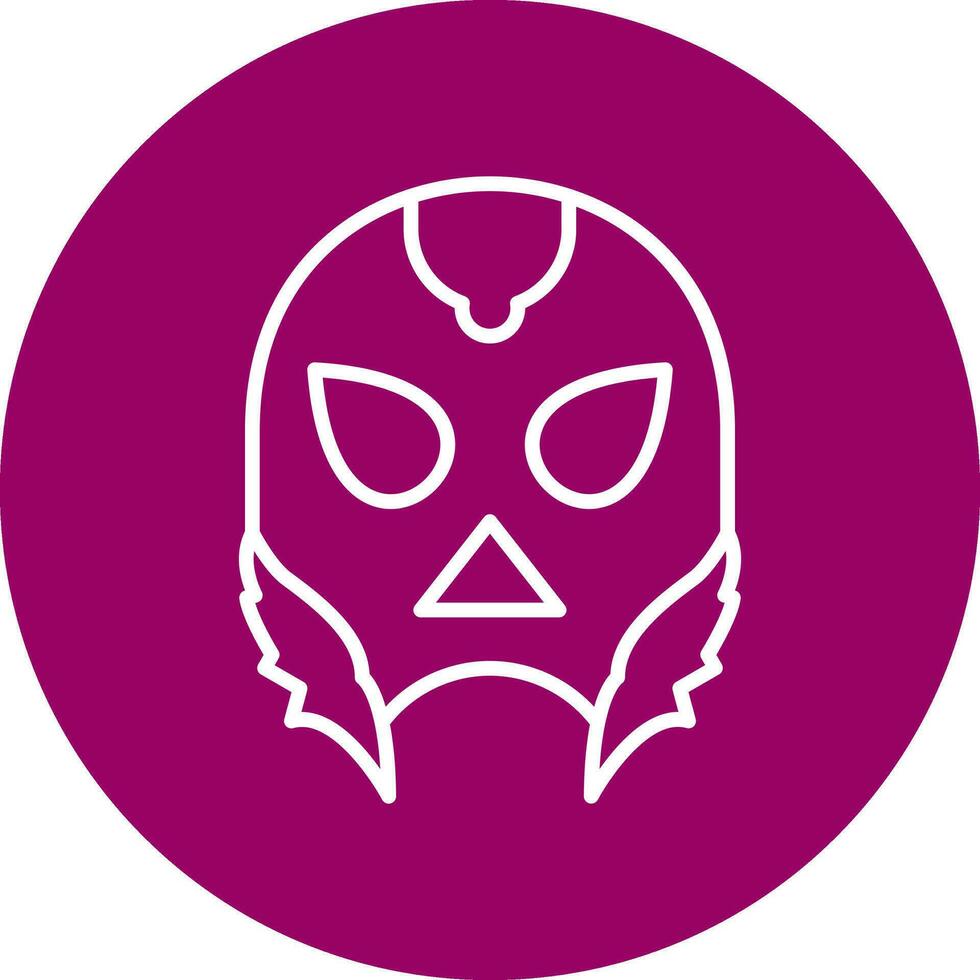 Wrestling Masks Vector Icon