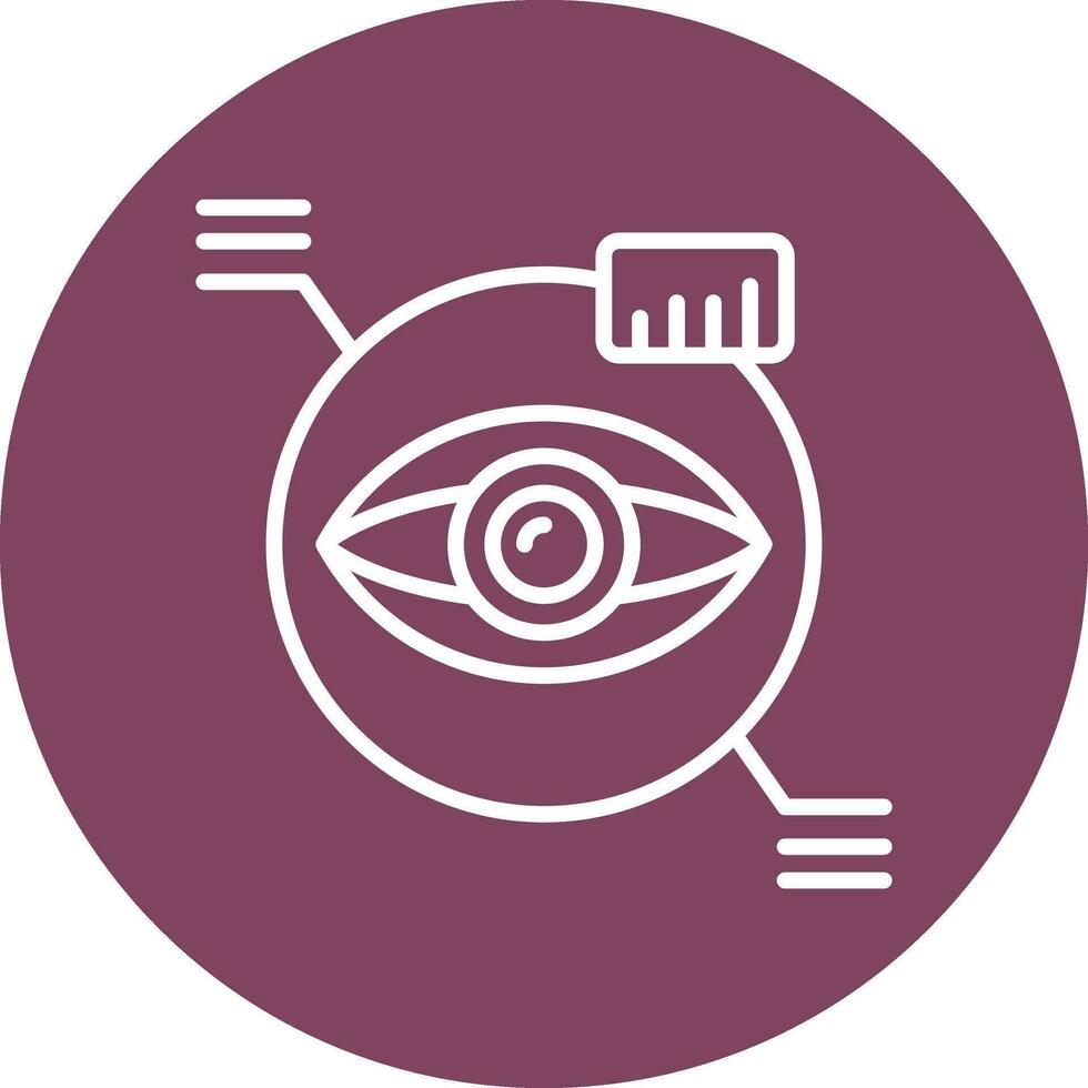Eye Scanner Vector Icon