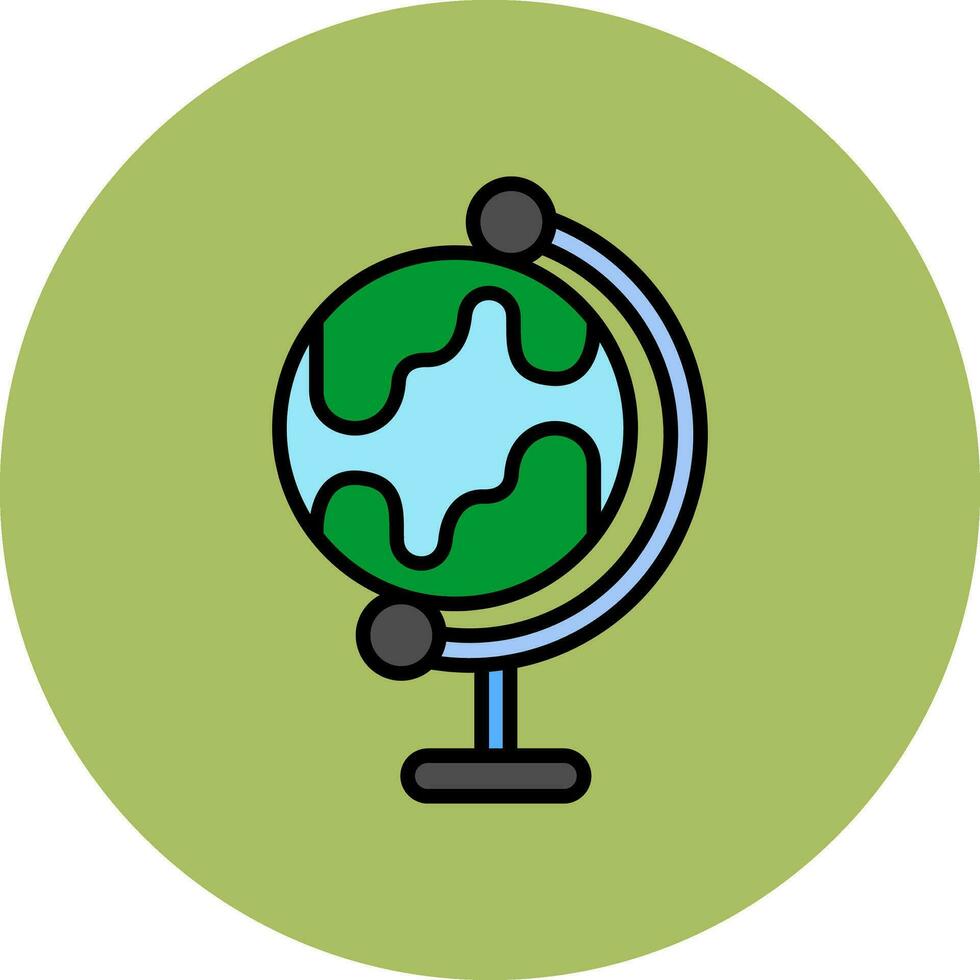 Planet Earth Vector Icon