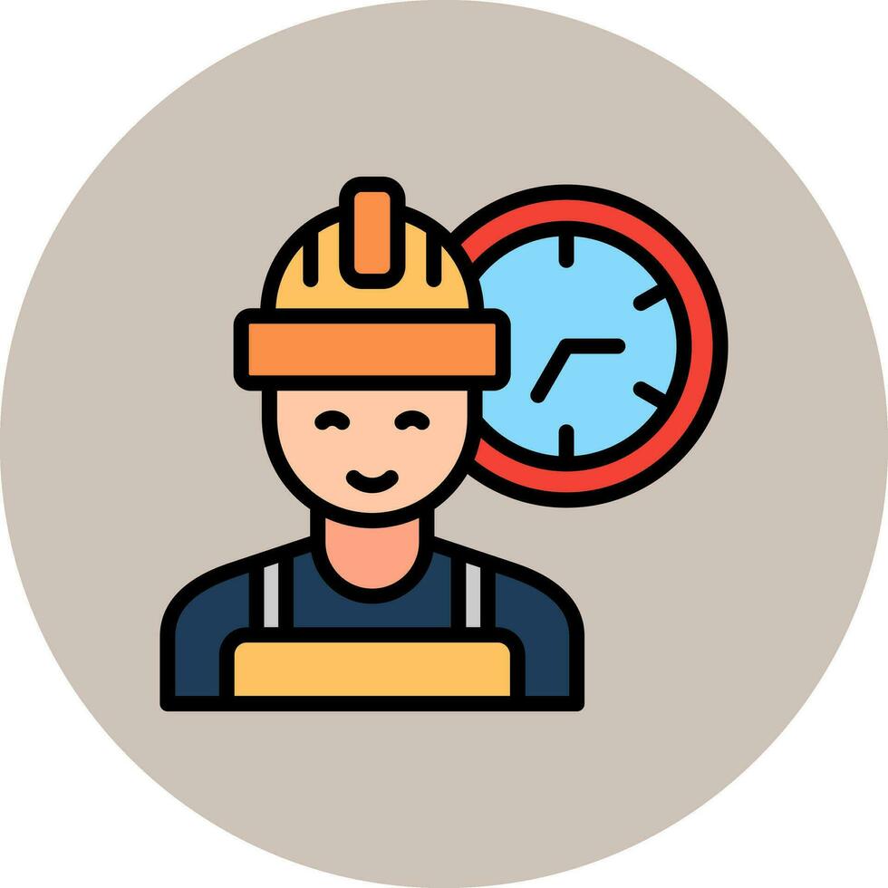 Working Hours Vector Icon