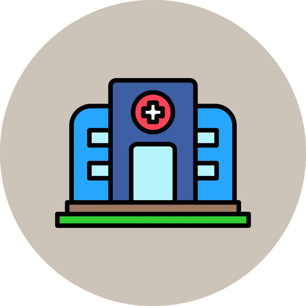 Clinic Vector Icon