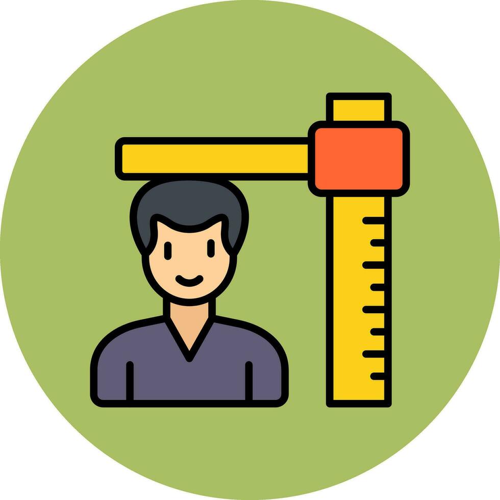 Height Vector Icon