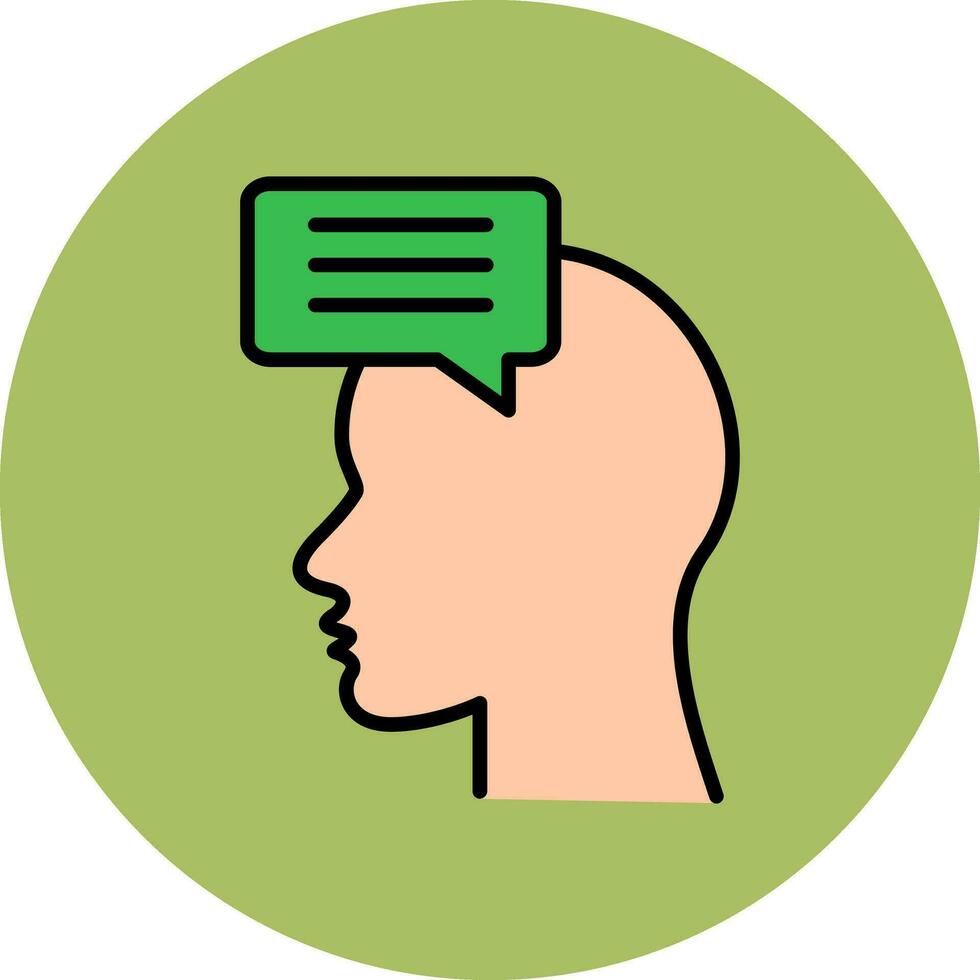 Talk Therapy Vector Icon