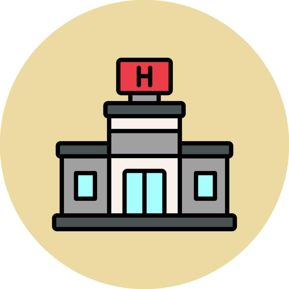 Hospital Vector Icon