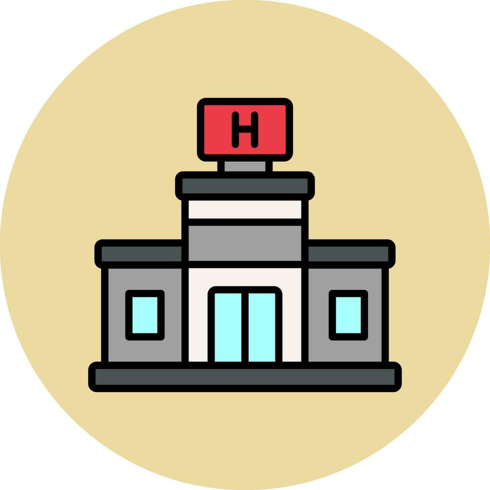 Hospital Vector Icon