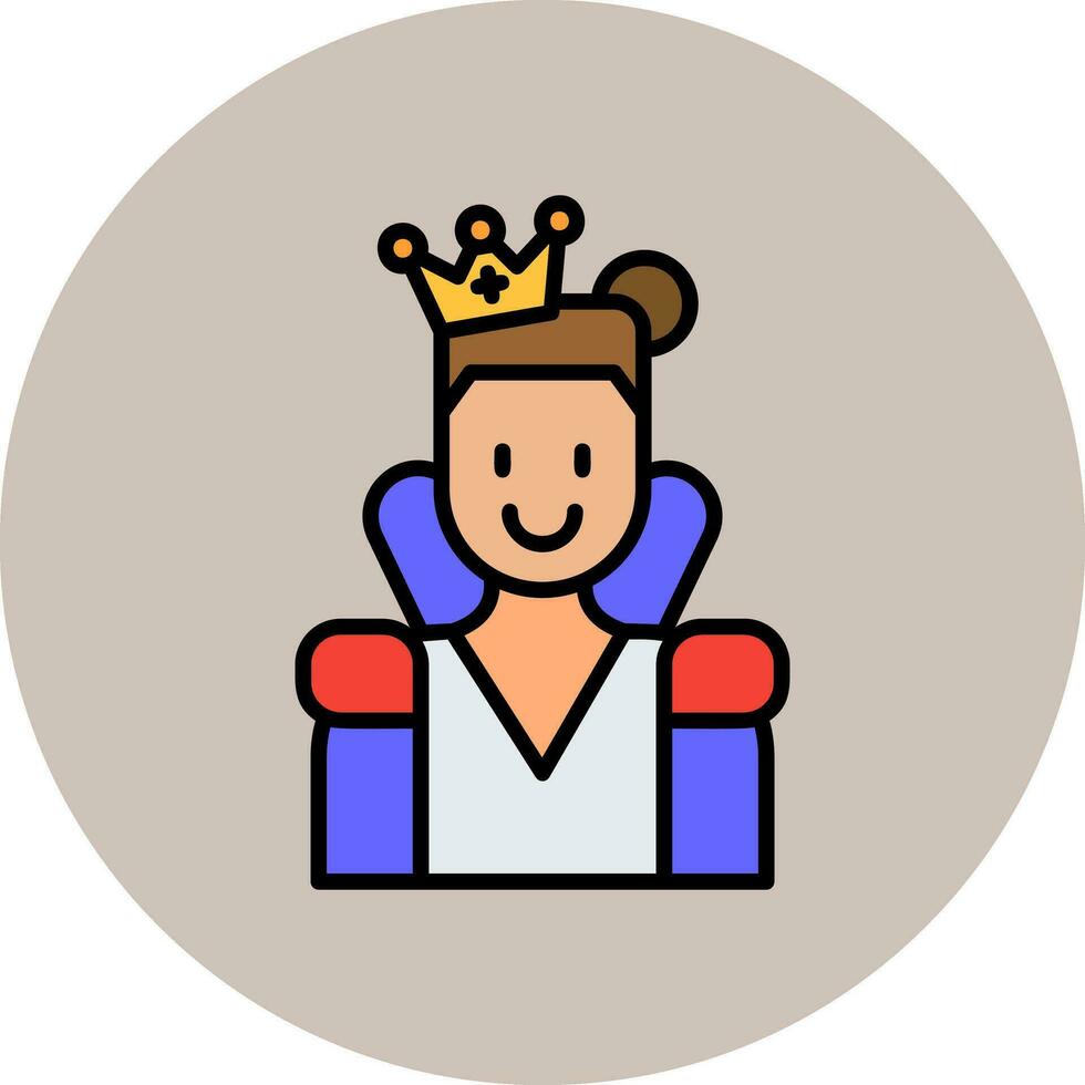 Queen Vector Icon
