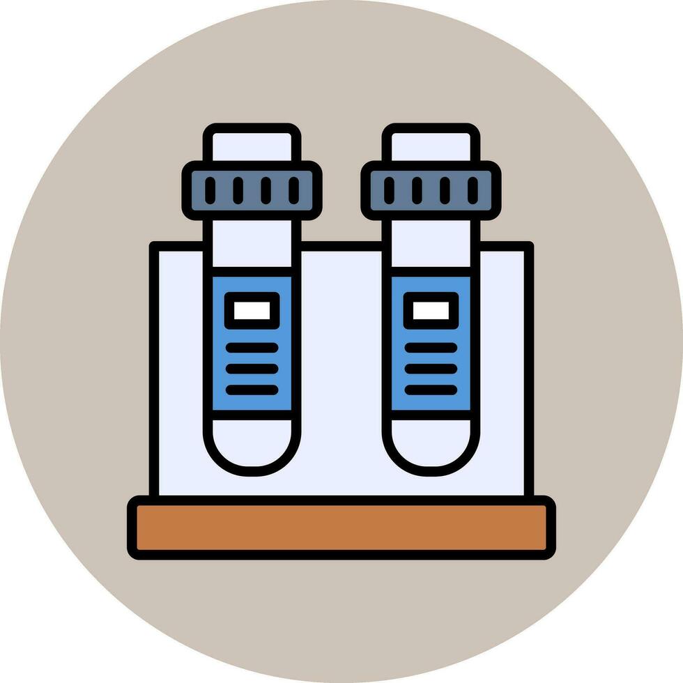 Blood Tube Vector Icon