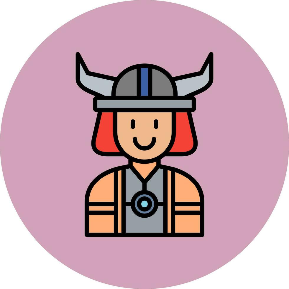 Viking Vector Icon