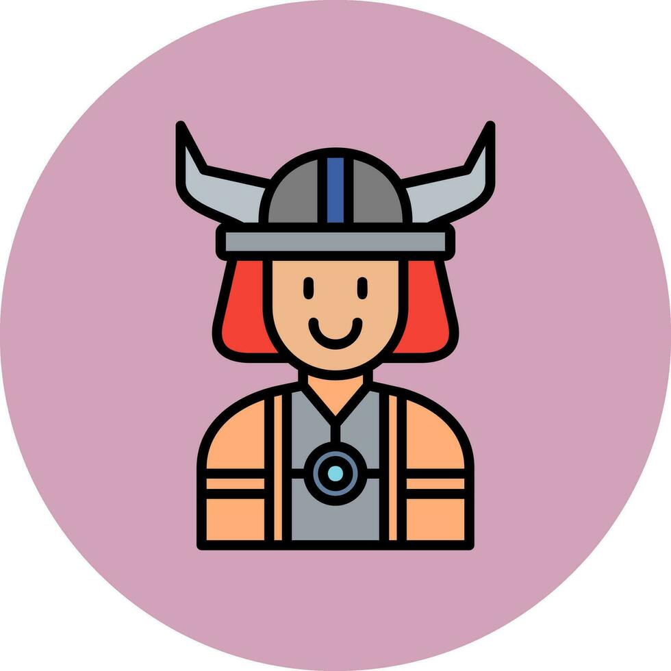 icono de vector vikingo