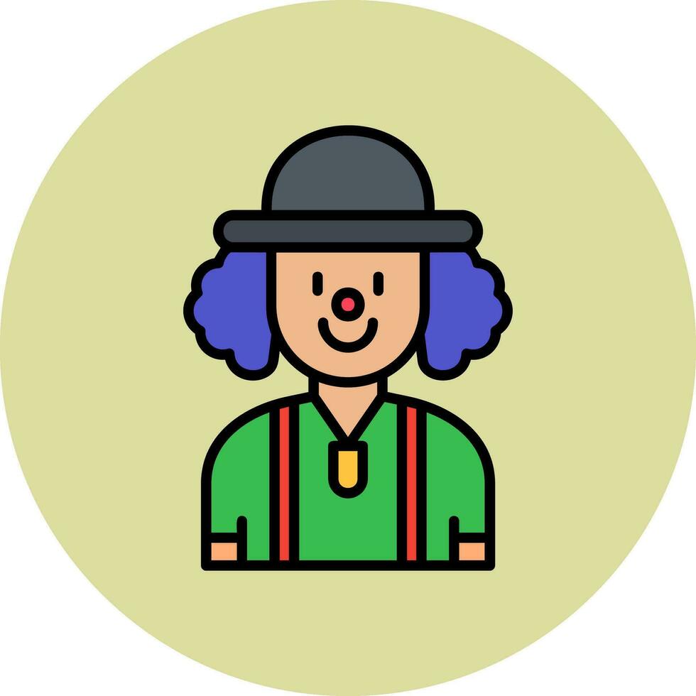 Clown Vector Icon