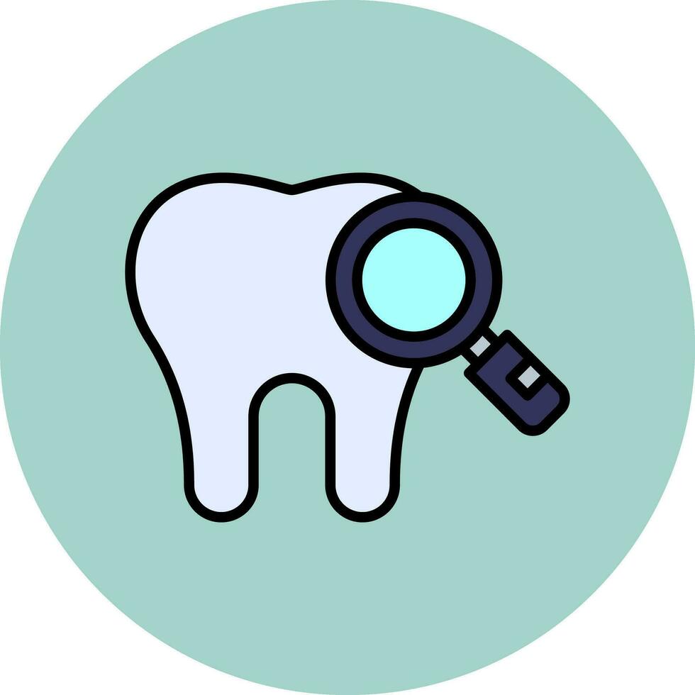 Dental Checkup Vector Icon