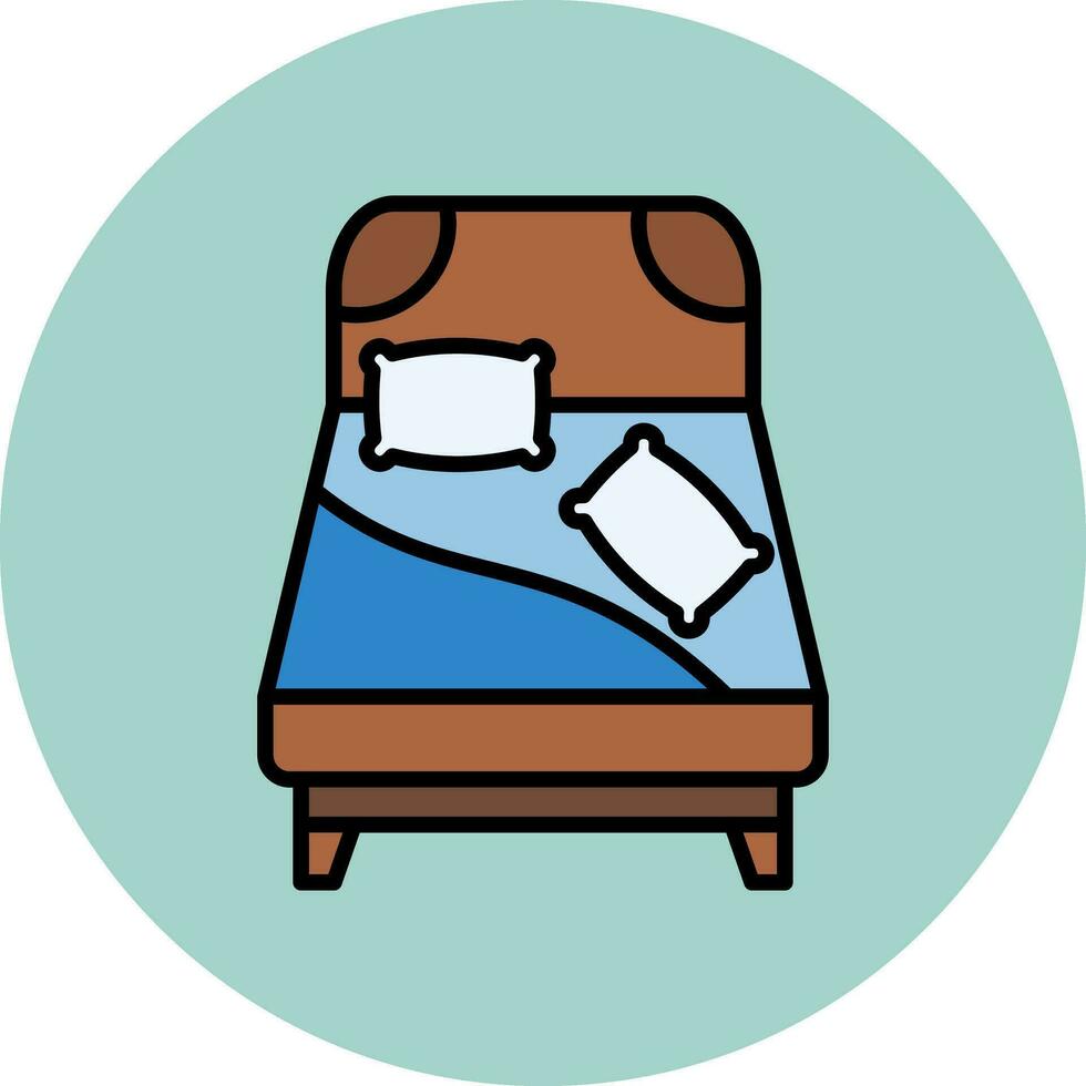 Queen Size Vector Icon