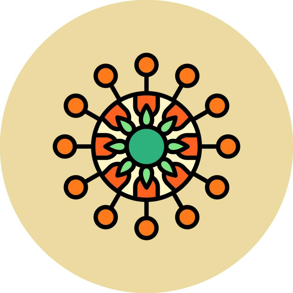 Pincushion Vector Icon