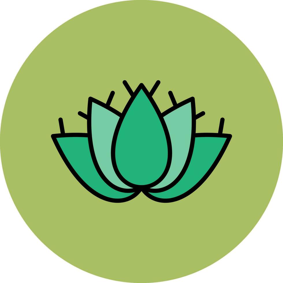 icono de vector de agave