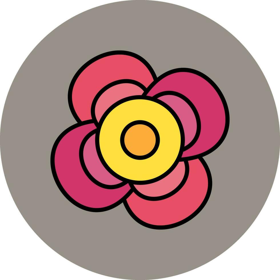 Begonia Vector Icon