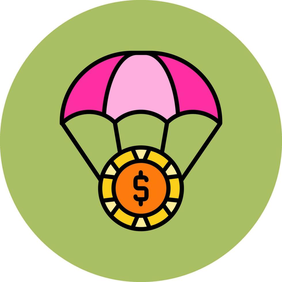 Parachute Vector Icon