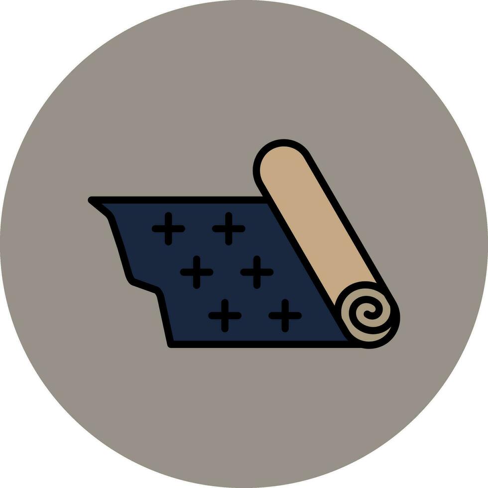 Roll Up Vector Icon