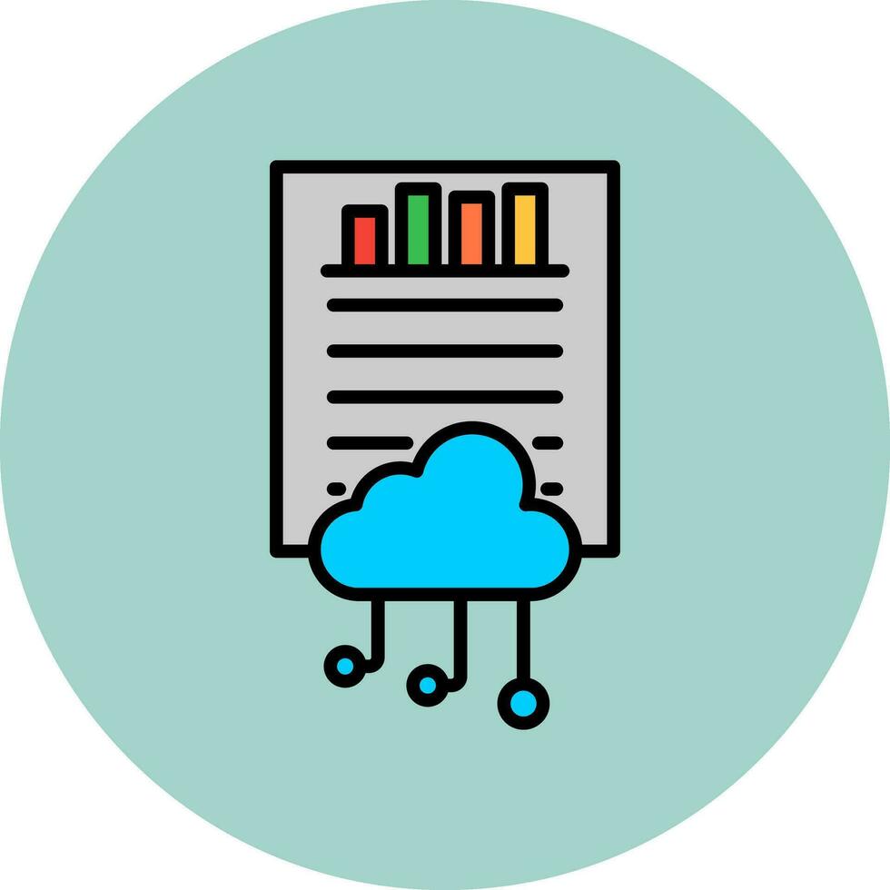 Data Mining Vector Icon