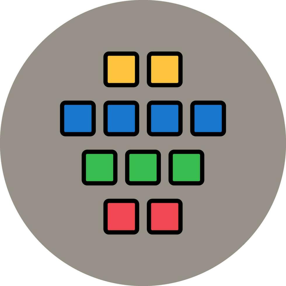 Structured Data Vector Icon