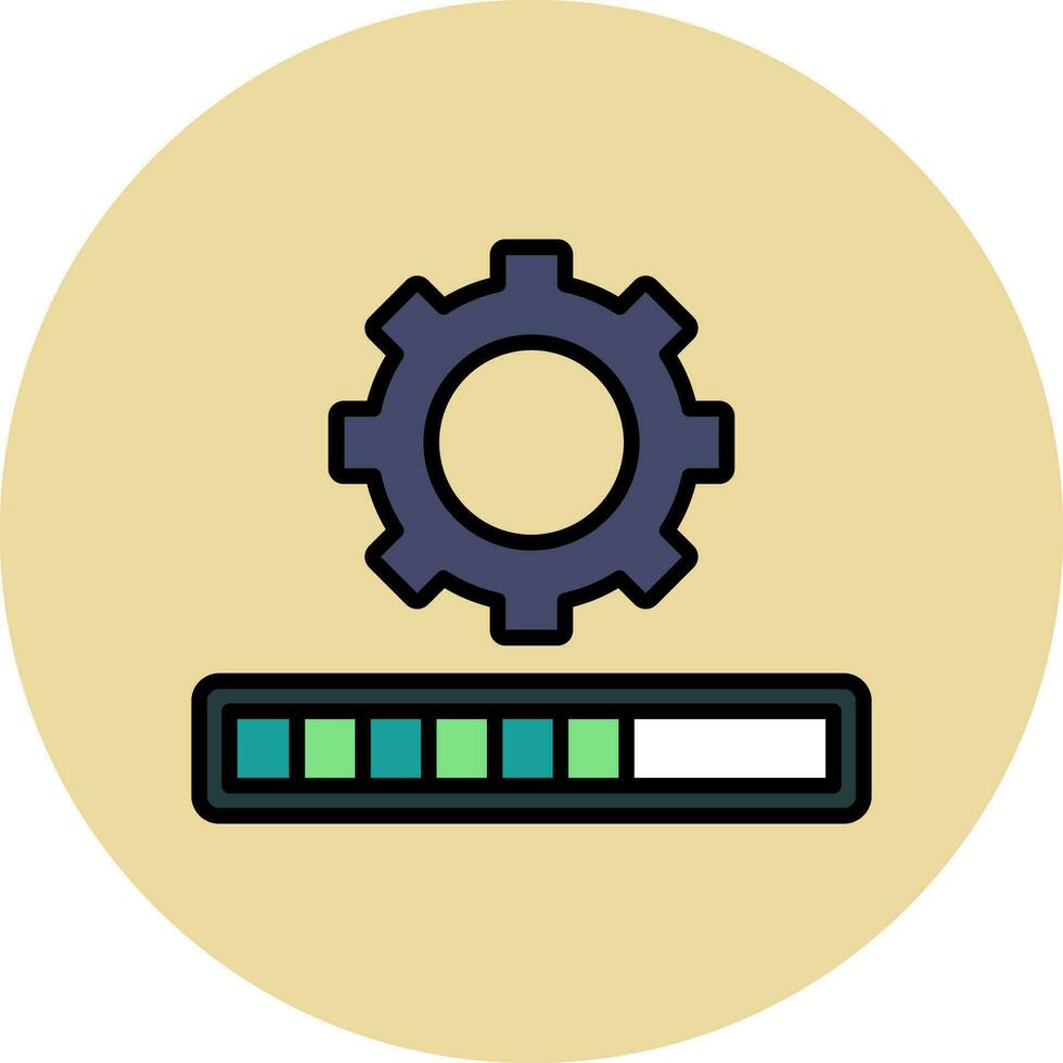 icono de vector de progreso