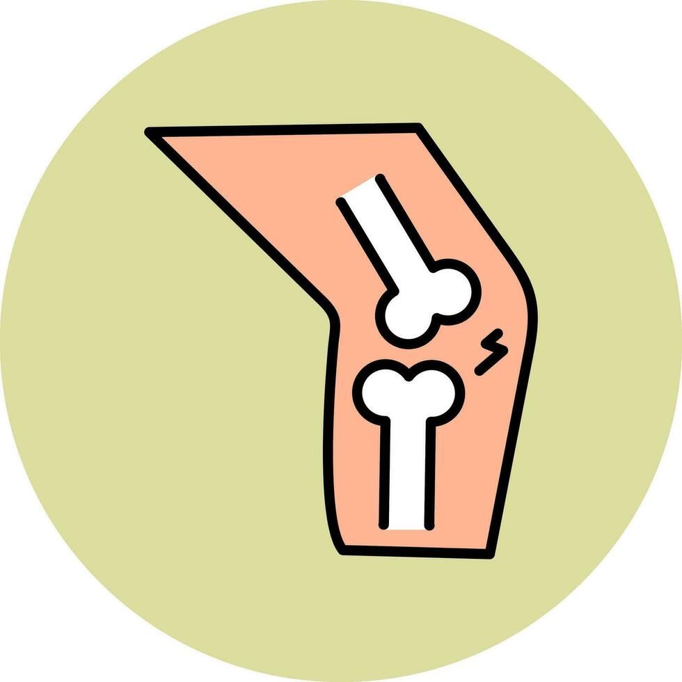 Fracture Vector Icon