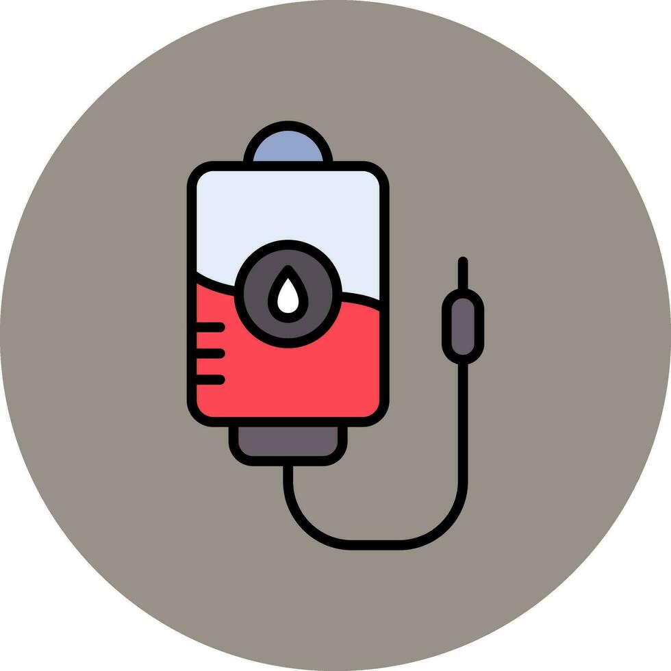 Blood Bag Vector Icon