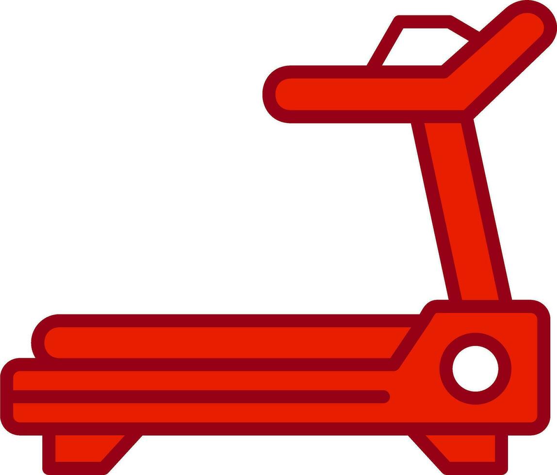 Treadmill Vector Icon